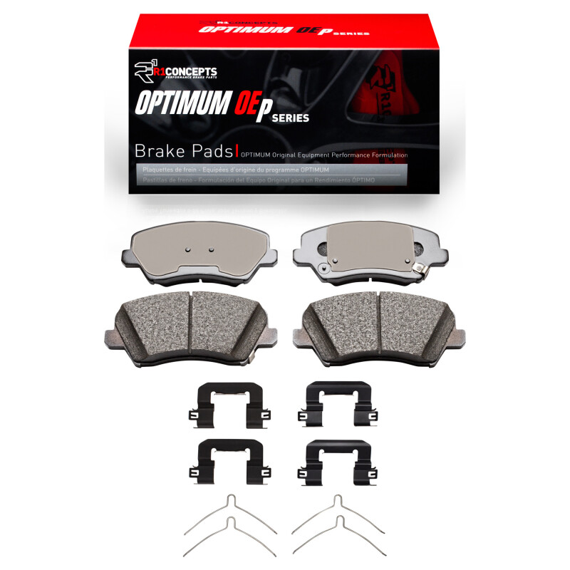 Hyundai Veloster Brake Pads - Front - R1 Concepts - Optimum OE - `16-`21